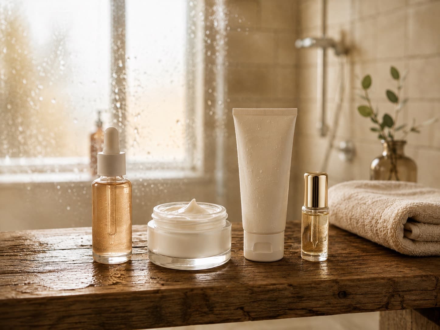Man skincare routine